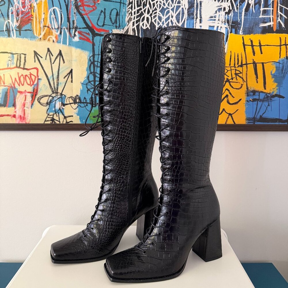 The Kooples Knee High Leather Boots
